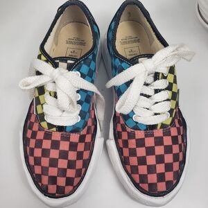 Maison Mihara Yasuhiro Sneaker Checker Throwback Streetwear Y2K Vintage 44 /10